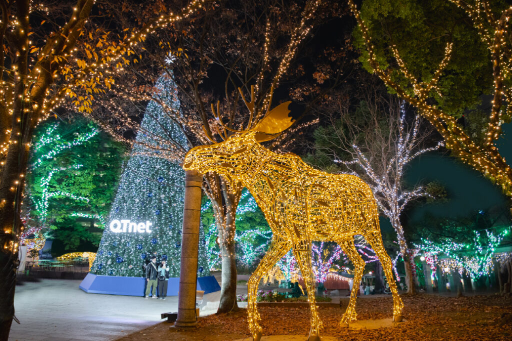 クリスマスアドベント　天神中央公園　画像